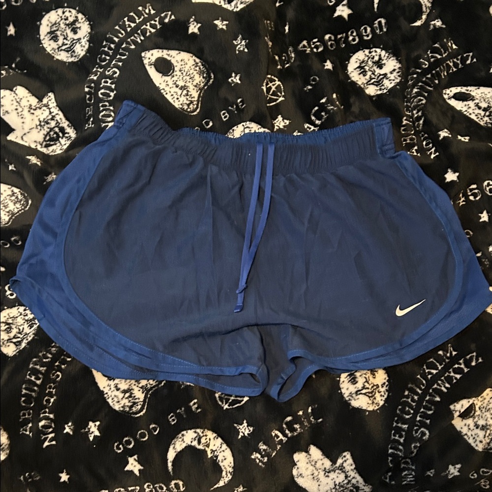 Nike Women's Deep Blue Athletic Shorts